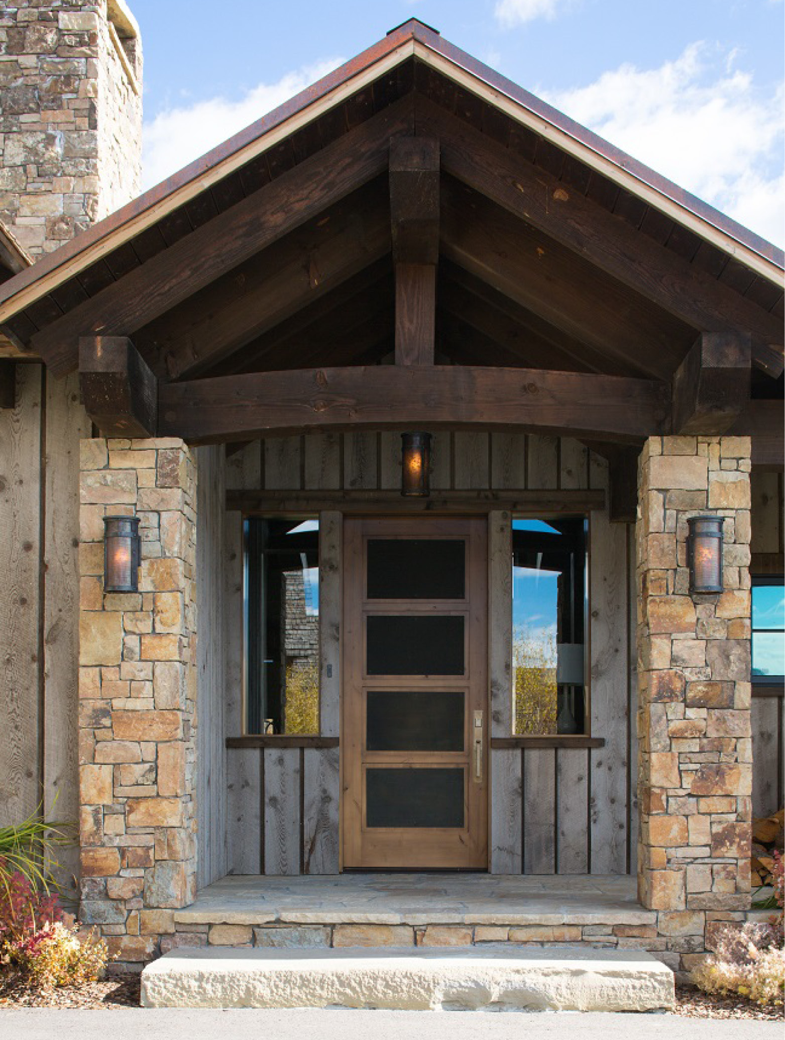 3 Creeks Cabins Exterior Entry